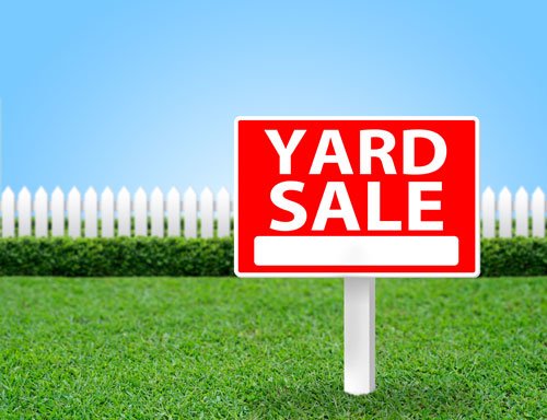 Yard Sale at WCHS