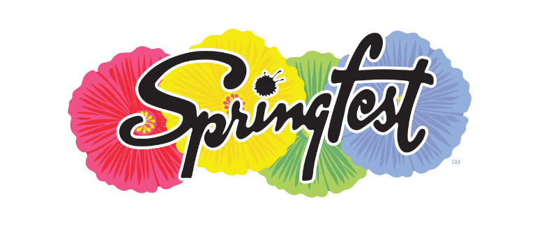 the logo for the Springfest event